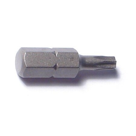 Midwest Fastener 1/4" x 1" T15 Star Drive Insert Bits 25PK 52035